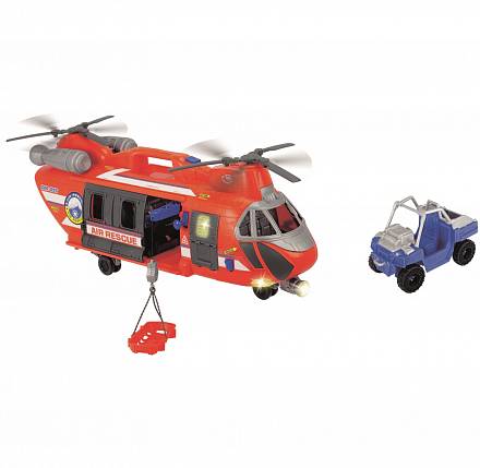 Вертолет спасателей 56 см., свет, звук и аксессуары 
